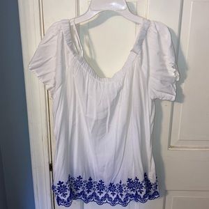 off the shoulder top